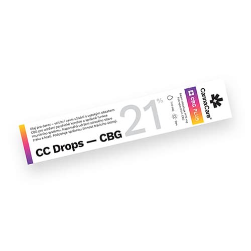 CannaCare Drops CC cseppek CBG-vel 21% 7 ml