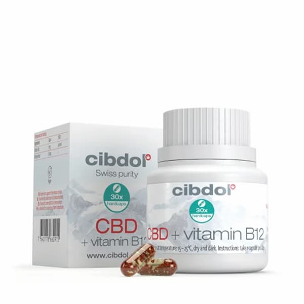CBD vitamin B12 Formula kapszula 30db Cibdol