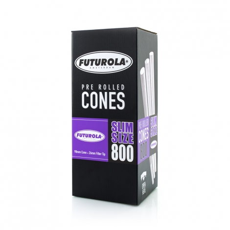 Slim Size PRE-ROLLED Cones 800db FUTUROLA