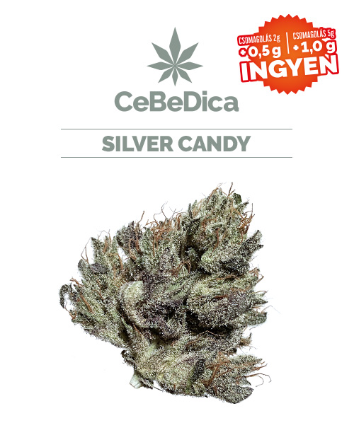 CBD virágok Silver Candy 2g CeBeDica