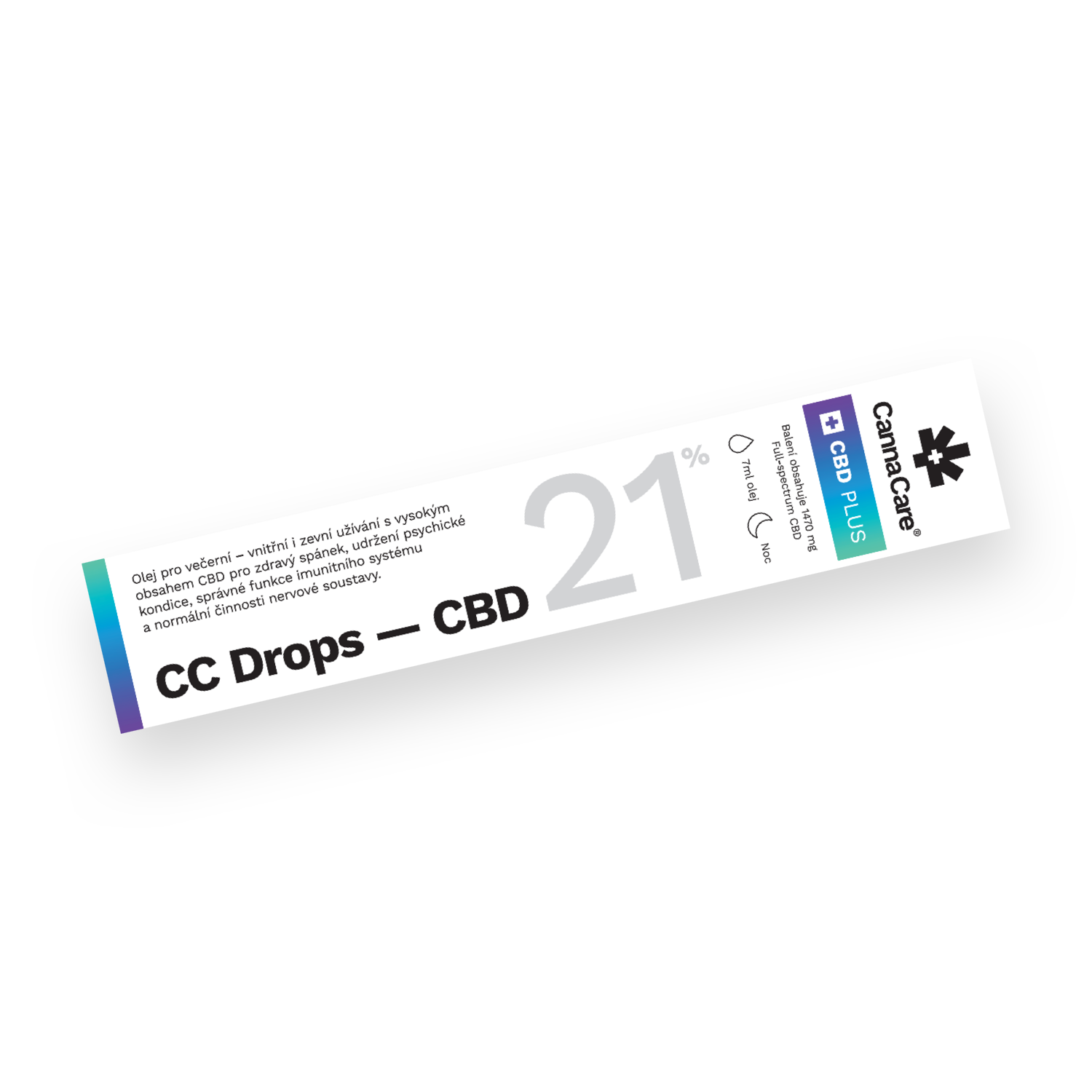 Cseppek CC Drops  CBD 21% 7ml CannaCare