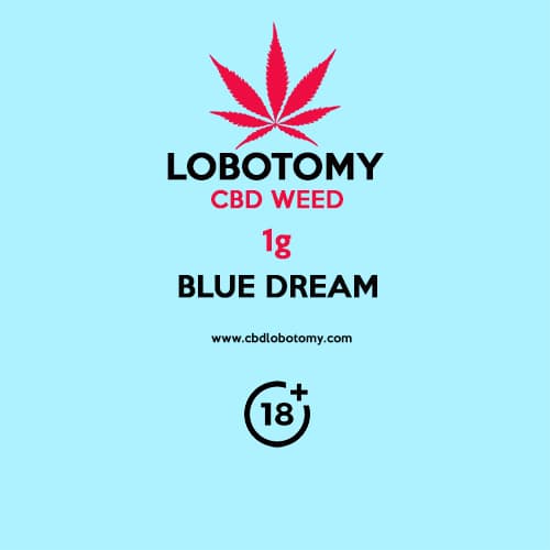 CBD virágok weed BLUE DREAM 1g LOBOTOMY