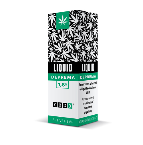 CBDex CBD e-liquid Deprema 1,8% 10 ml