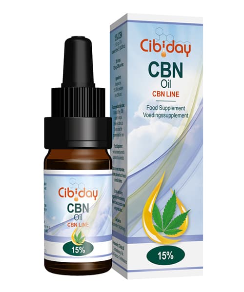 CBN olajos cseppek 15% 10 ml Cibiday