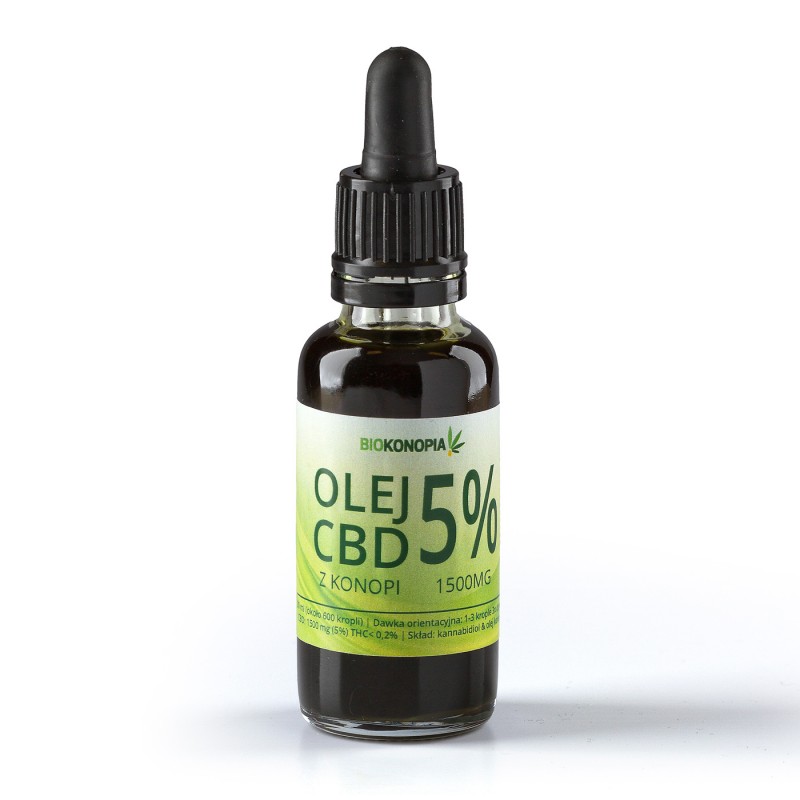 CBD kenderolaj 5% 1500mg 30ml BIOKONOPIA