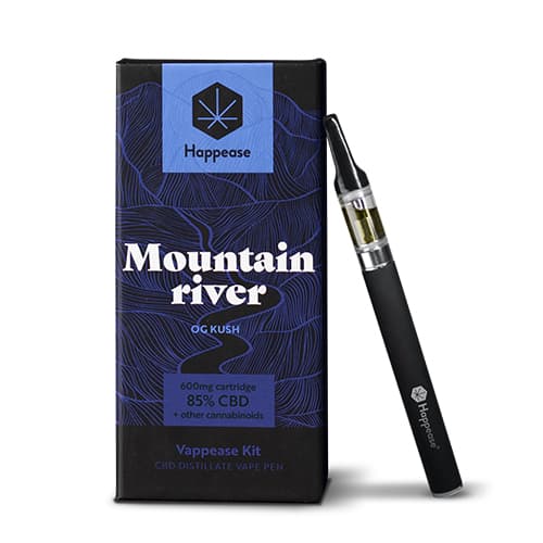 Happease Classic Mountain River csepegtető  készlet 85% CBD 600 mg