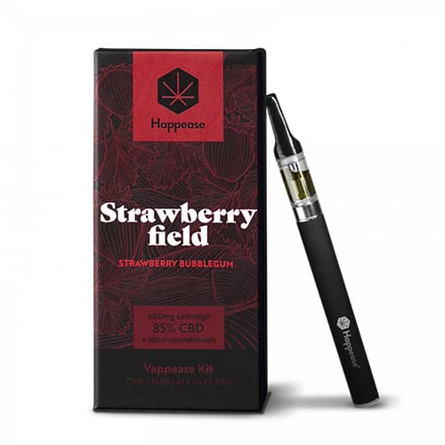 Happease Classic Strawberry Field csepegtető készlet 85% CBD 600 mg
