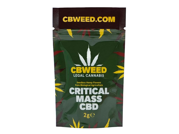 CBWEED CBD kender virág Critical Mass 2g