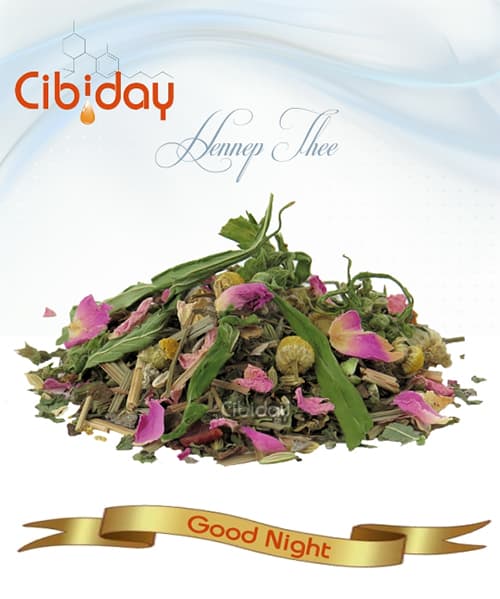 CBD kender tea Good Night Cibiday