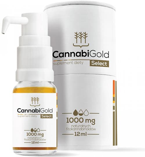 CannabiGold CBD olaj 10% Select 12 ml