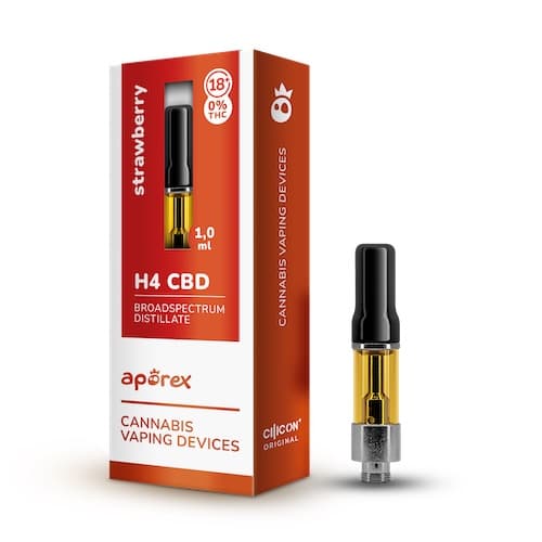 Aporex H4CBD Cartridge Strawberry 1ml