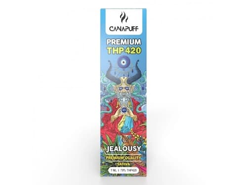 Canapuff vape toll Jealousy 79% THP420 Eldobható 1ml