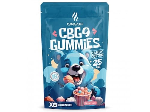 Canapuff CBG9 gummies Candy Cotton 200mg 