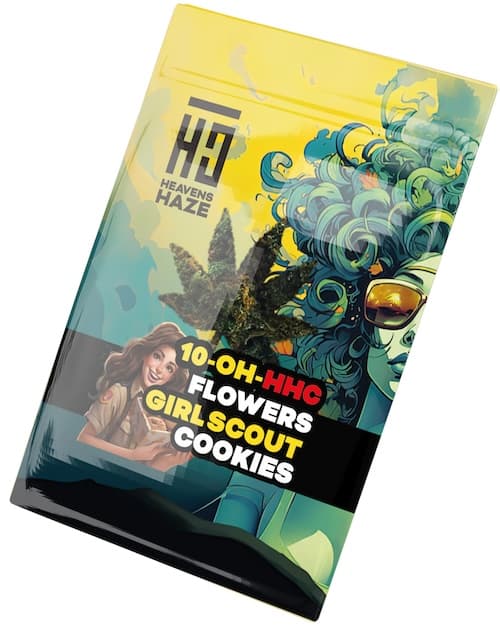 HEAVENS HAZE 10-OH-HHC virágok Girl Scout Cookies 1g