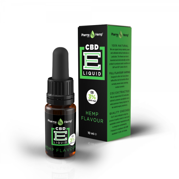 CBD e-liquid 3% 10ml kender Pharma Hemp