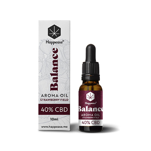 Happease Balance CBD Olaj Strawberry Field 40% 4000mg 10ml