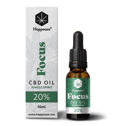 Happease Focus CBD Olaj Jungle Spirit 20% 2000mg 10ml
