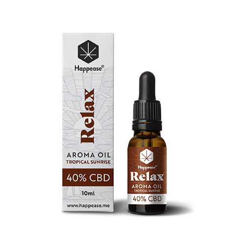 Happease Relax CBD Olaj Tropical Sunrise 40% 4000mg 10ml