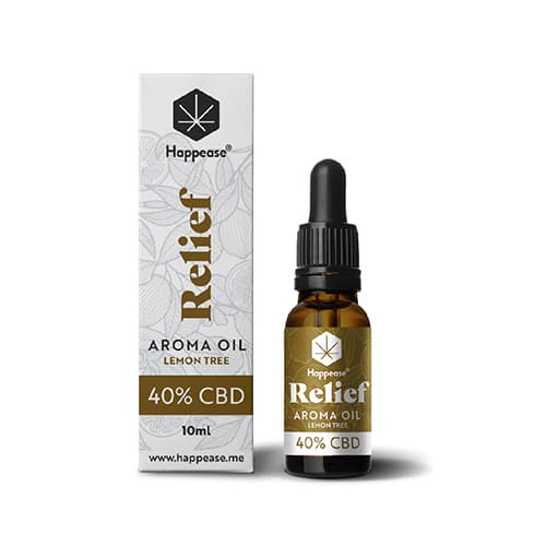 Happease Relief CBD Olaj Lemon Tree 40% 4000mg 10ml