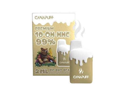 Canapuff vape pen Big Bad Bear 99% 10-OH-HHC eldobható 2ml