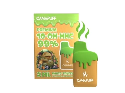 Canapuff vape pen White Truffle 99% 10-OH-HHC eldobható 2ml