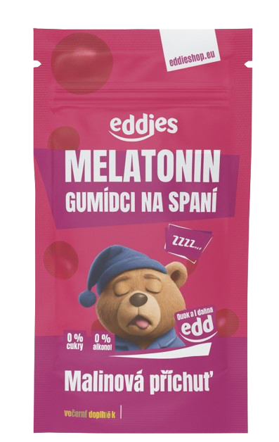 Eddies Altató gumicukor Melatoninnal VEGÁN utazócsomag 10db
