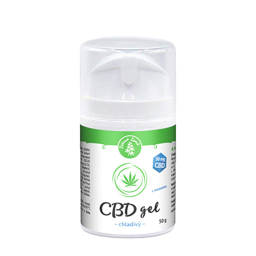 CBD hűtőgél 50g Zelená Země 