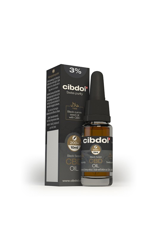 CBD olaj Black Cumin Seed  3% Cibdol