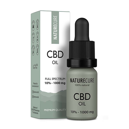 CBD olaj 10% 10ml NATURE CURE