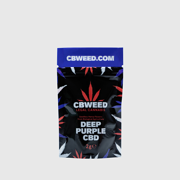 CBD Deep Purple 2g CBWEED