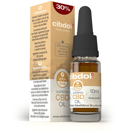 CBD olaj 30% 3000mg 10ml Hemp Seed Cibdol