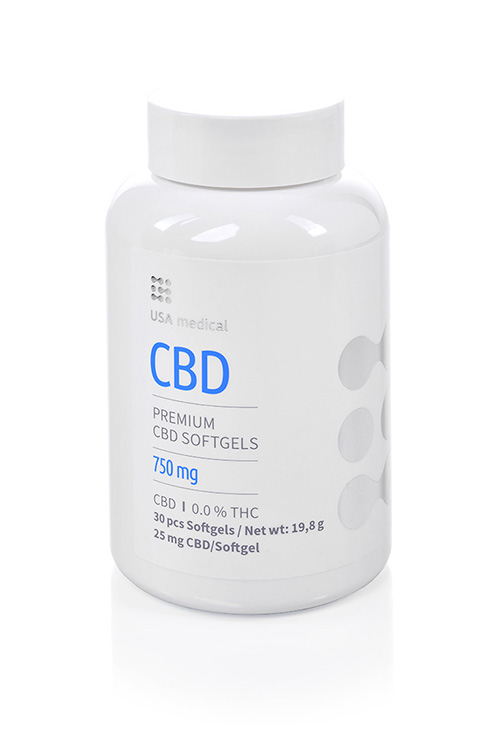 CBD kapszula 750mg USA MEDICAL