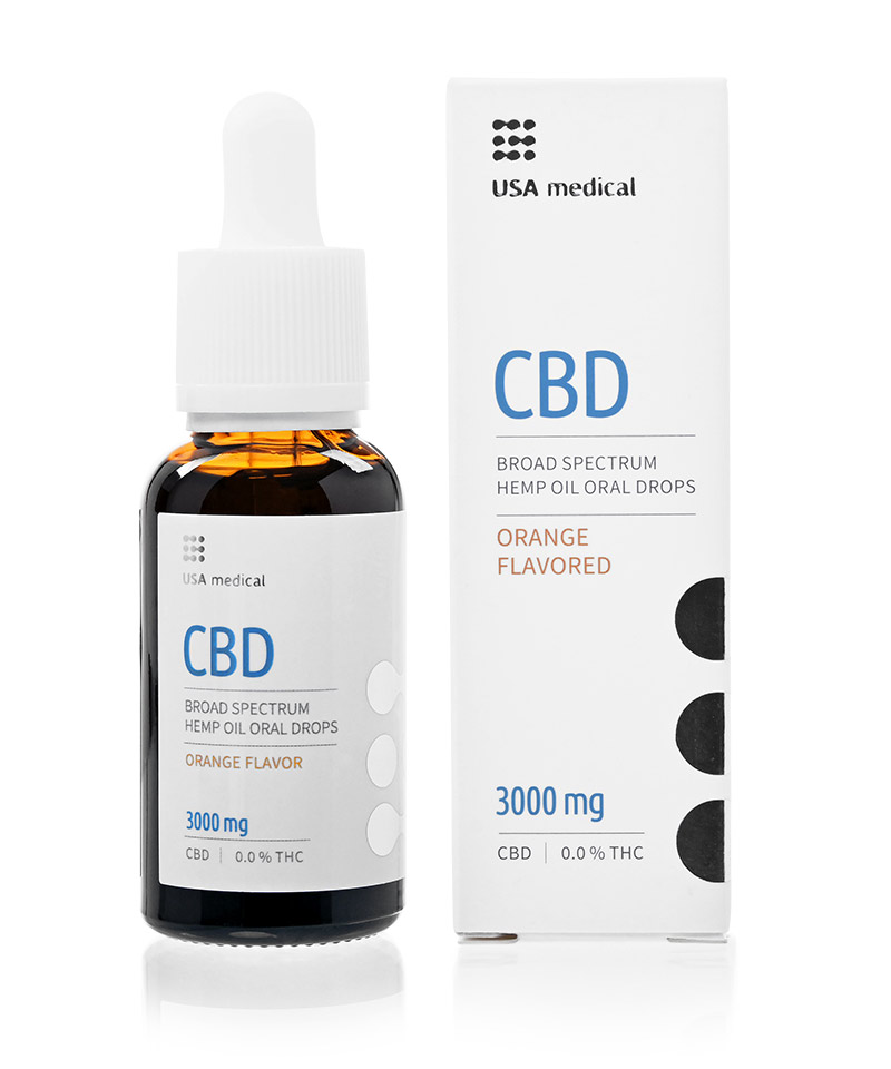 CBD olaj 3000mg 30ml USA MEDICAL