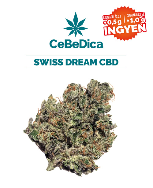 CBD virágok Swiss Dream 2g CeBeDica