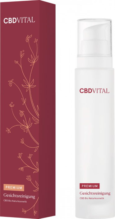 CBD BIO természetes kozmetikumok az arc tisztítására 100ml CBD Vital