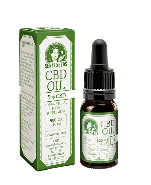 CBD olaj 5% 10ml SENSI SEEDS