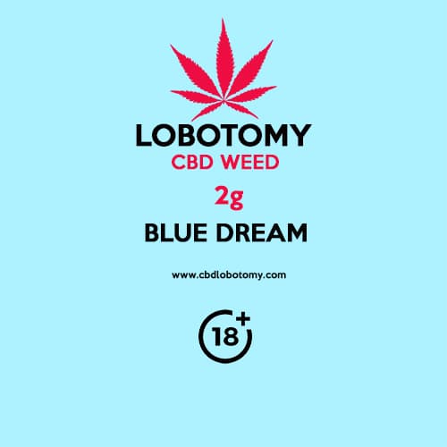 CBD virágok weed BLUE DREAM 2g LOBOTOMY
