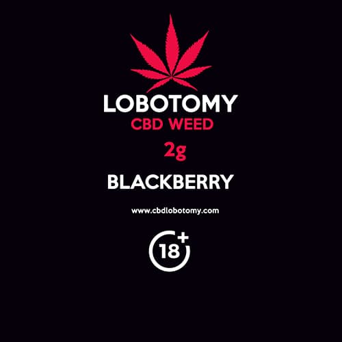 CBD virágok weed BLACKBERRY 2g LOBOTOMY